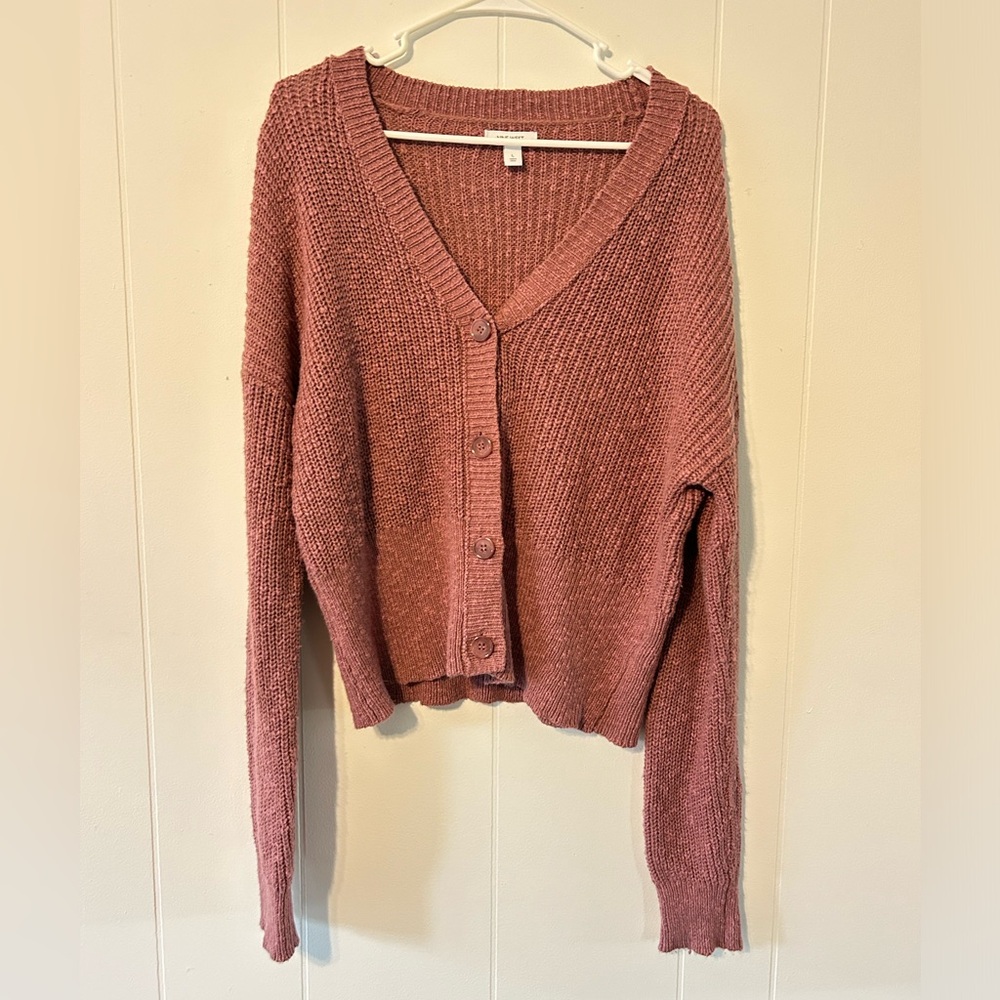Nine West, Size Large, Pink Knitted Sweater!